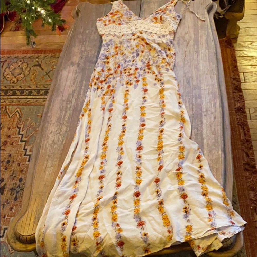 NWOT Free People Intimately floral maxi dress - Picture 6 of 8